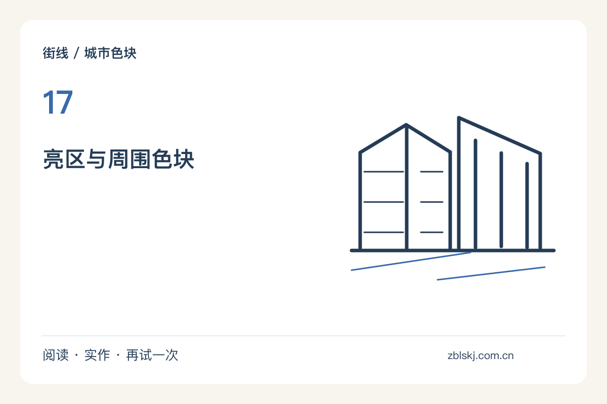 从局部色块走向完整画面，安排一处最亮的地方主题图解